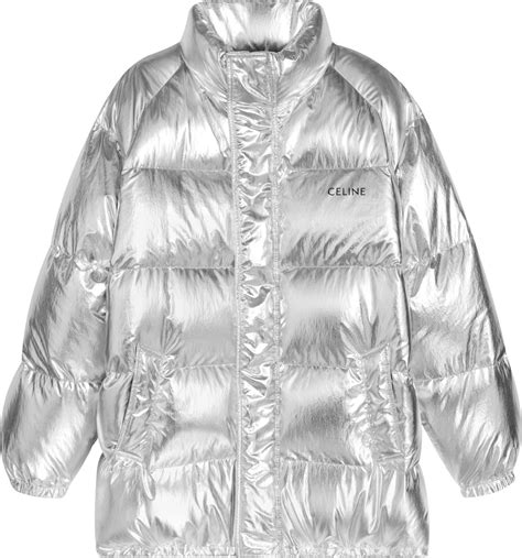 celine silver jacket|Celine jacket price.